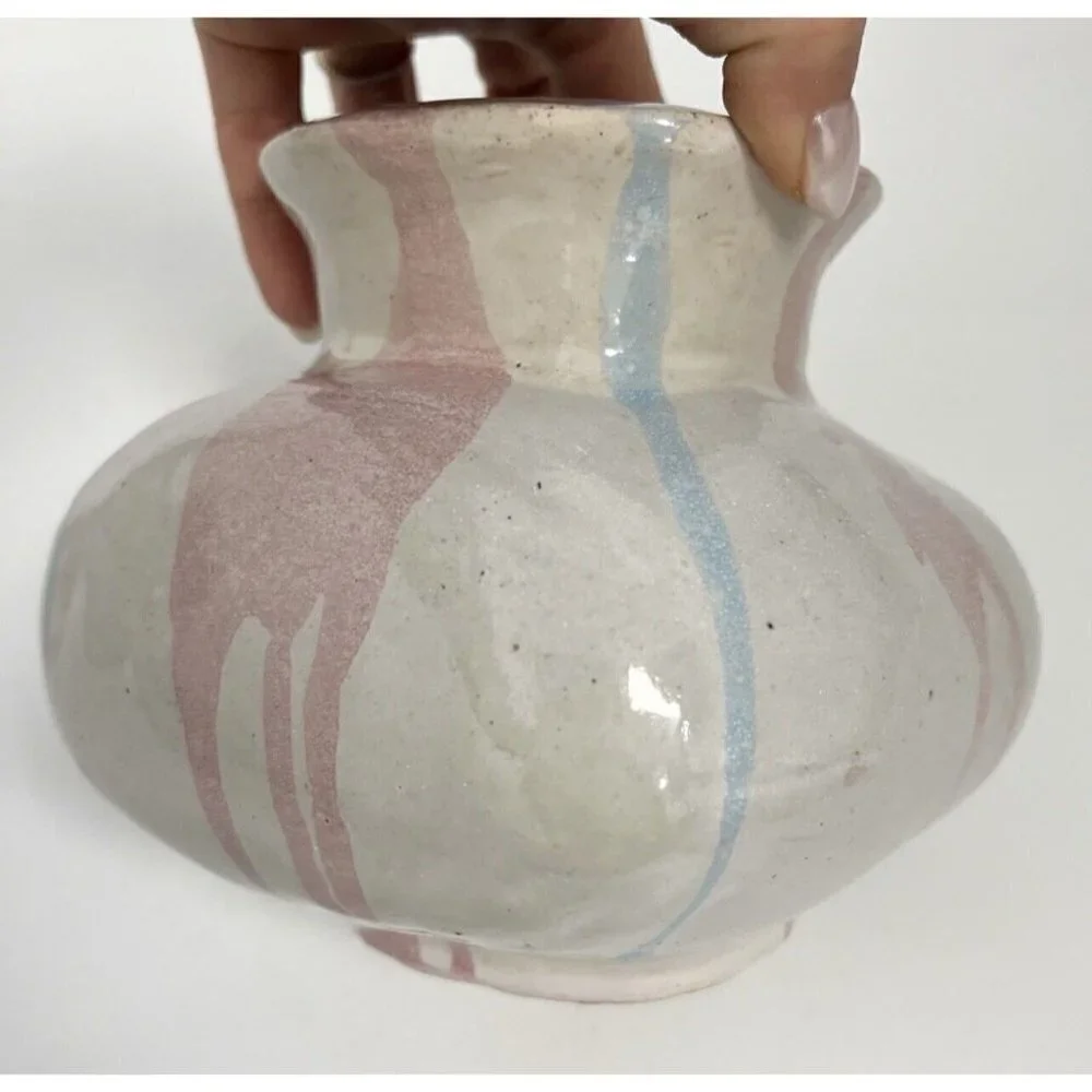 Vintage Studio Art Pottery Ceramic Glaze Vase